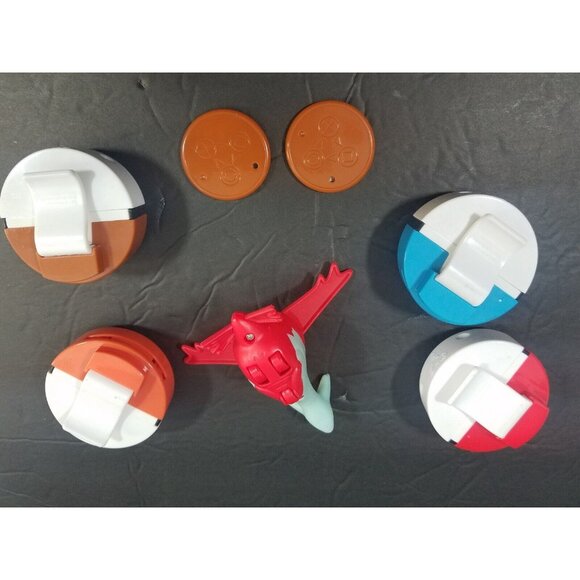 2019 McDonald's Pokemon Pokeball Shooter Happy Meal Toy Lot of 4 and 2018 Latias - Picture 6 of 10